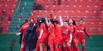 Jogadoras do time sub-20 das Bragantinas. Foto: Fernando Roberto/Red Bull Bragantino / Esporte News Mundo