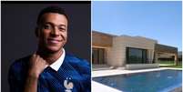 Veja detalhes da mansão do craque francês Kylian Mbappé  Foto: Reprodução
