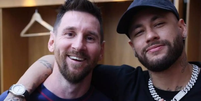 Messi e Neymar  Foto: Instagram/neymarjr/Estad&atilde;o