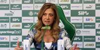Foto: Leila Pereira, presidente do Palmeiras ( Cesar Greco/Palmeiras) / G&aacute;vea News