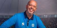 O apresentador Alex Escobar age certo ao colocar a saúde em 1º lugar  Foto: Divulgação/TV Globo