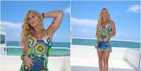 Saiba quanto custa o vestido usado por Virginia no &uacute;ltimo jogo do Brasil  Foto: Reprodu&ccedil;&atilde;o/Instagram