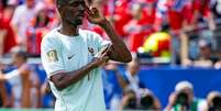 Ousmane Dembélé comemora gol pela França contra a Noruega na Copa do Mundo  Foto: MB Media/Getty Images