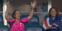 Mãe do goleiro Vozinha comemora classificação de Cabo Verde na Copa do Mundo  Foto: Reprodução/CazeTV