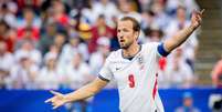 Harry Kane (Inglaterra) durante jogo contra o Gana, no dia 23.06.2026.   Foto: Moritz Muller / Alamy