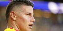 James Rodr&iacute;guez (&agrave; direita) saiu de campo aos 301 do segundo tempo &ndash;  Foto: Michael Reaves/Getty Images / Jogada10
