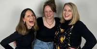 Natasha, Gemma e Helen se tornaram insepar&aacute;veis desde que descobriram ser irm&atilde;s  Foto: Sperm Sisters / BBC News Brasil