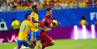 Portugal e Colômbia em jogo pelo Grupo K da Copa do Mundo 2026  Foto: Anadolu / Colaborador / Getty Images