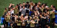 Eustáquio marca nos acréscimos e o Canadá está, pela primeira vez na história, em uma oitava de final da Copa do Mundo. Foto: Alex Grimm/Getty Images / Jogada10