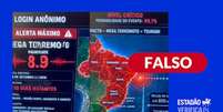 Ainda n&atilde;o existe tecnologia capaz de prever um terremoto perfeitamente, com data, hora e magnitude. Foto: Reprodu&ccedil;&atilde;o/Threads / Estad&atilde;o