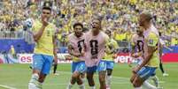 Brasil suou para vencer o Jap&atilde;o por 2 a 1 e avan&ccedil;ar na Copa do Mundo &ndash;  Foto: Lars Baron/Getty Images / Jogada10