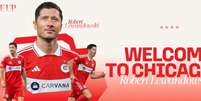 Foto: Divulga&ccedil;&atilde;o / Chicago Fire FC - Legenda: Lewandowski inicia novo desafio e vai atuar na MLS / Jogada10