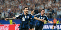 Messi comemora mais um gol na Copa do Mundo  Foto: Reprodu&ccedil;&atilde;o/Instagram