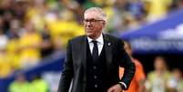 Carlo Ancelotti conseguiu pela primeira vez uma virada no comando do Brasil  Foto: Michael Regan - FIFA/FIFA via Getty Images