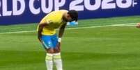Lucas Paquet&aacute; sentiu contus&atilde;o e precisou ser substitu&iacute;do  Foto: Reprodu&ccedil;&atilde;o