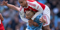 'De loira o Vini Jr. também entende': web resgata confronto entre Haaland e Gabriel Magalhães e cria expectativa em Brasil e Noruega nas oitavas da Copa 2026.  Foto: Getty Images / Purepeople