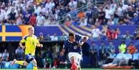 Mbapp&eacute; marca na vit&oacute;ria da Fran&ccedil;a sobre a Su&eacute;cia  Foto: Dan Mullan / Equipe / Getty Images