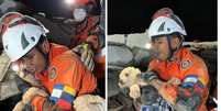 Cachorrinha &eacute; resgatada com vida 5 dias ap&oacute;s terremotos da Venezuela  Foto: Reprou&ccedil;&atilde;o/redes sociais