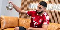 Ismael Saibari assinou contrato até 2031 –  Foto: Divulgação / FC Bayern / Jogada10