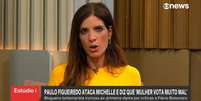 Andr&eacute;ia Sadi classificou de "quinta categoria" os homens que subestimam as mulheres  Foto: Reprodu&ccedil;&atilde;o/TV