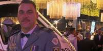 Ronickson Pimentel dos Santos é tenente da Rota, da Polícia Militar  Foto: Reprodução/Facebook