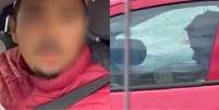 Homem foi preso ap&oacute;s ser flagrado agredido enteado com celular em Santa Catarina  Foto: Reprodu&ccedil;&atilde;o/@voando_nabe/X