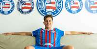 Marco Moreno assina contrato até julho de 2031 - Foto: Catarina Brandão/Bahia / Jogada10