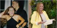 Vivi Brunieri na &eacute;poca do namoro com Ronaldo e em foto recente, como mission&aacute;ria evang&eacute;lica  Foto: Reprodu&ccedil;&atilde;o