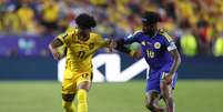 Preciado, do Equador, no jogo contra Cura&ccedil;ao - Foto: Francois Nel/Getty Images / Jogada10