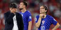 Modric durante o confronto entre Croácia e Portugal pela Copa do Mundo –  Foto: Justin Setterfield/Getty Images / Jogada10