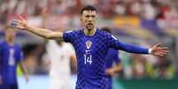 Ivan Perisic em campo pela Cro&aacute;cia contra Portugal - Foto: Mattia Ozbot/Getty Images / Jogada10