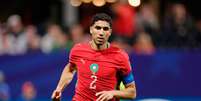 Achraf Hakimi chega às oitavas de final como um dos principais destaques de Marrocos na Copa do Mundo de 2026. Foto: Associated Press / Alamy