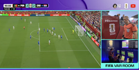 VAR anulou o gol de empate da Cro&aacute;cia contra Portugal  Foto: Reprodu&ccedil;&atilde;o/Caz&eacute;TV