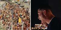 Cristiano Ronaldo celebra classifica&ccedil;&atilde;o na Copa do Mundo  Foto: Reprodu&ccedil;&atilde;o | YouTube
