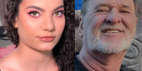 Vitória Caroline, de 29 anos, é suspeita de matar Odair Brustolin, de 68  Foto: Reprodução/Rede Amazônica