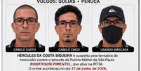 SSP oferece recompensa de R$ 50 mil para localizar e prender suspeito de tentar matar irm&atilde;o de Elo&aacute;.  Foto: SSP/Divulga&ccedil;&atilde;o / Estad&atilde;o