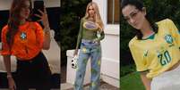 Karoline Lima e mais WAGs brasileiras capricham nos looks para Brasil x Noruega  Foto: Reprodu&ccedil;&atilde;o/Instagram