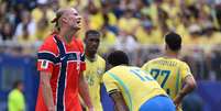 Brasil perde para a Noruega  Foto: ALEXANDRE BRUM/ENQUADRAR/Estadão Conteúdo
