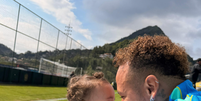 Neymar faz declara&ccedil;&atilde;o para a filha Mel  Foto: Instagram/Reprodu&ccedil;&atilde;o