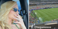 Virginia acompanhar&aacute; jogo da Sele&ccedil;&atilde;o diretamente do est&aacute;dio  Foto: Reprodu&ccedil;&atilde;o
