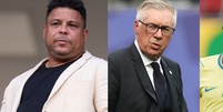 Ronaldo Fen&ocirc;meno detonou Ancelotti e Vini Jr. ap&oacute;s elimina&ccedil;&atilde;o do Brasil na Copa 2026? Rumores viralizam na imprensa e ex-jogador quebra sil&ecirc;ncio: 'Fake news'.  Foto: Getty Images / Purepeople