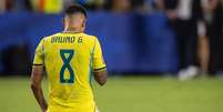 Bruno Guimar&atilde;es perdeu o p&ecirc;nalti que abriria o placar em favor do Brasil.   Foto: Reprodu&ccedil;&atilde;o/ Redes Sociais