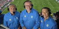 Ana Thais foi comentarista da Globo em jogos da Sele&ccedil;&atilde;o  Foto: Reprodu&ccedil;&atilde;o/Instagram
