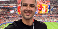 Marcelo Bechler foi desafiado por Cristiano Ronaldo  Foto: Reprodu&ccedil;&atilde;o/Instagram/@marcelobechler