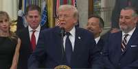 Presidente dos EUA afirmou que n&atilde;o considerou justa a falta marcada contra o atacante da sele&ccedil;&atilde;o americana Folarin Balogun  Foto: Reprodu&ccedil;&atilde;o/The White House