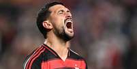 Arrascaeta comemora gol pelo Mundial de Clubes Foto: Arrascaeta comemora gol pelo Mundial de Clubes ( Divulga&ccedil;&atilde;o/ Flamengo) / G&aacute;vea News