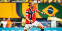 Brasileiros pedem que Erling Haaland tire a Argentina da Copa  Foto: Reprodução/Instagram