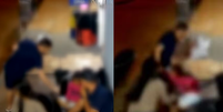 Crian&ccedil;a de 4 anos foi arrastada por homem enquanto jantava com os pais em bar em Goi&aacute;s   Foto: Reprodu&ccedil;&atilde;o/TV Anhanguera