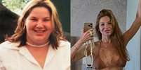 Luiza Zveiter mostra antes e depois da cirurgia bari&aacute;trica  Foto: Reprodu&ccedil;&atilde;o | Instagram