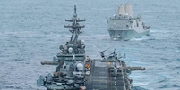 Estados Unidos realizaram uma s&eacute;rie de ataques contra o Ir&atilde; nesta ter&ccedil;a-feira, 7  Foto: Centcom